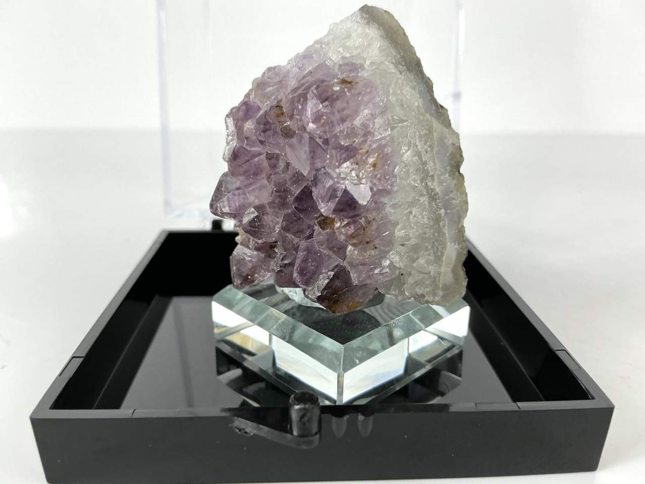 Natural view 2 of 4: pale lilac Erongo Amethyst miniature
