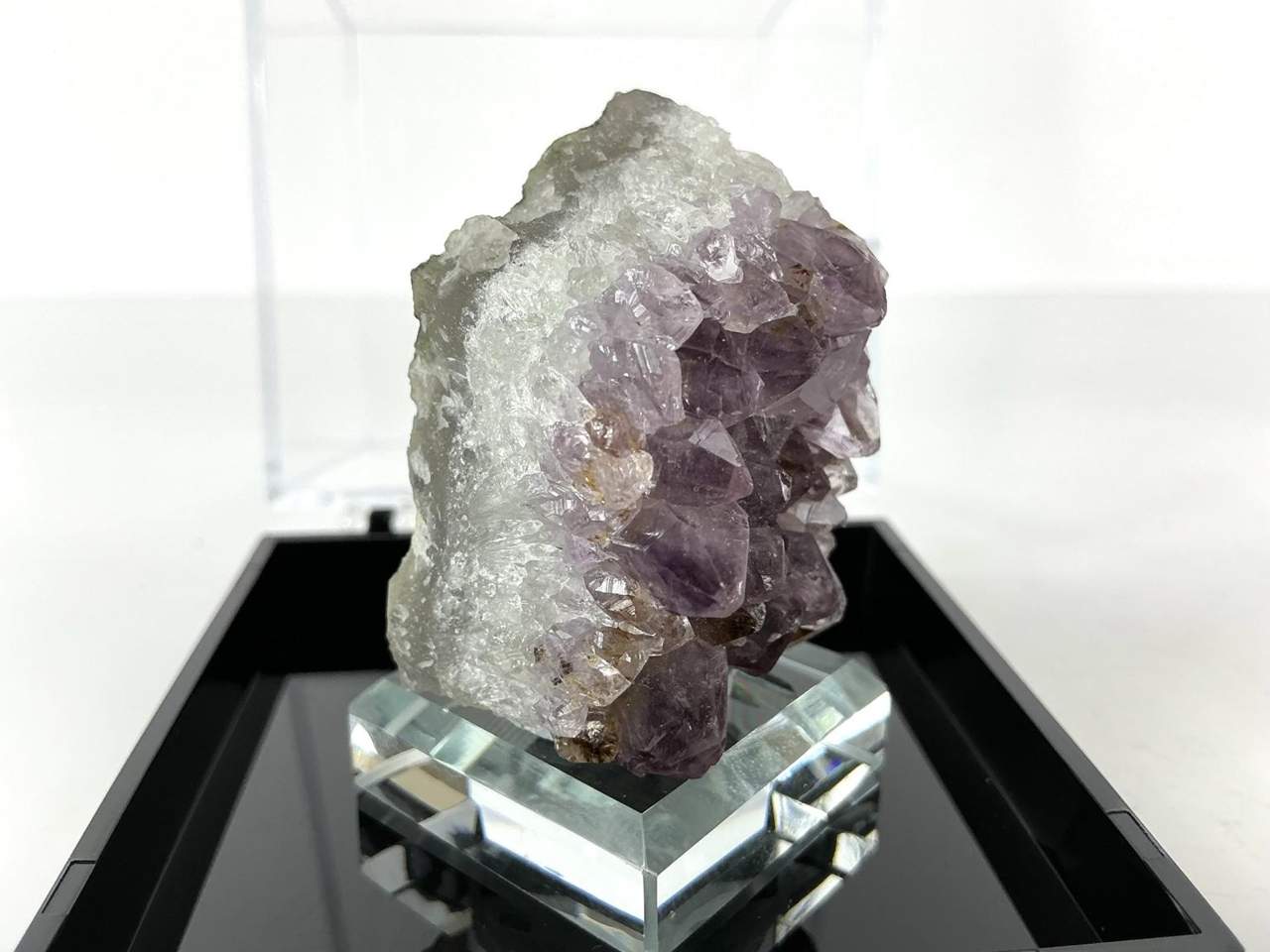 Natural view 4 of 4: pale lilac Erongo Amethyst miniature