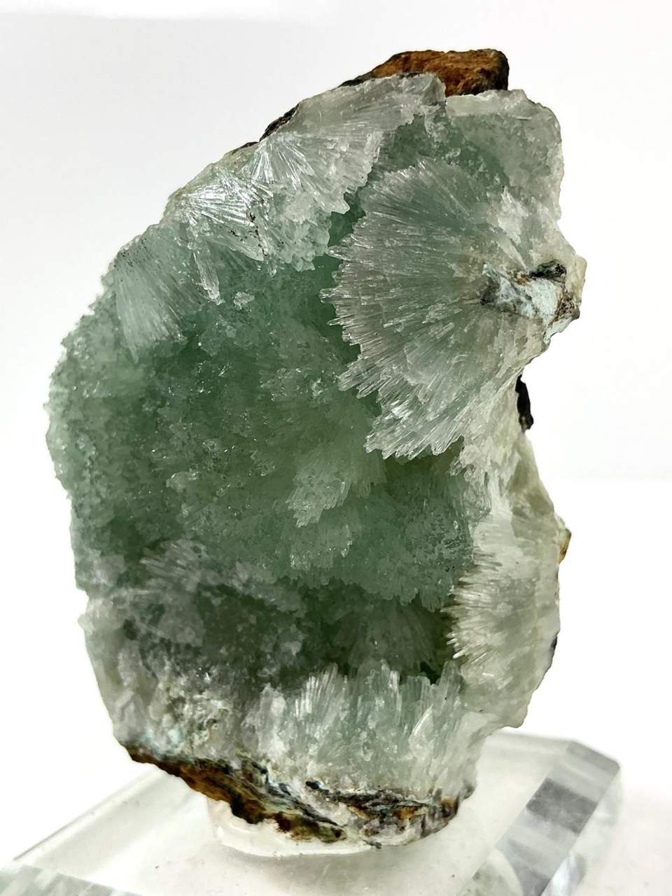 Green Aragonite, natural view 4 of 5