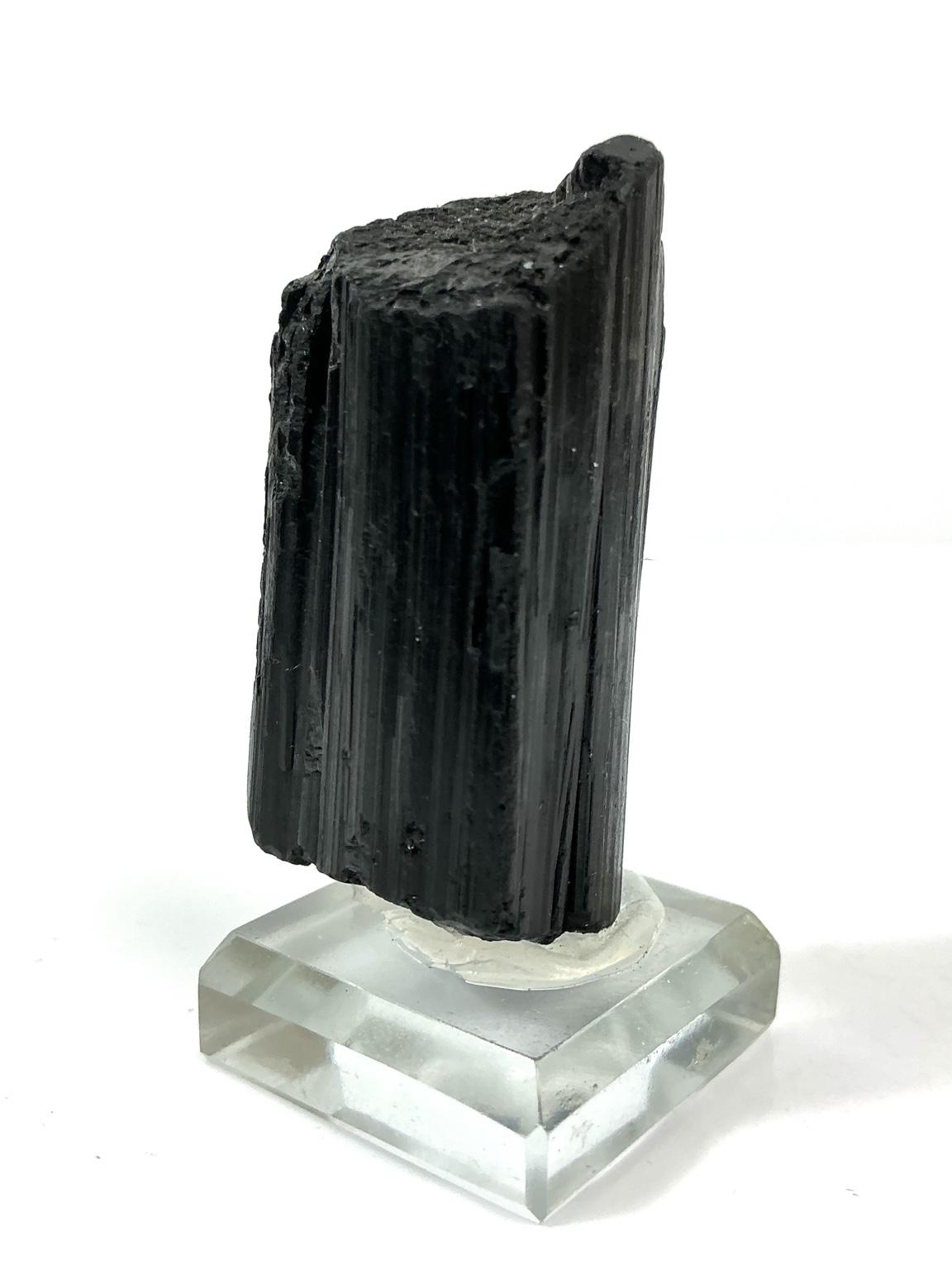 2 of 5: alternate view of the 55 g Black Tourmaline specimen