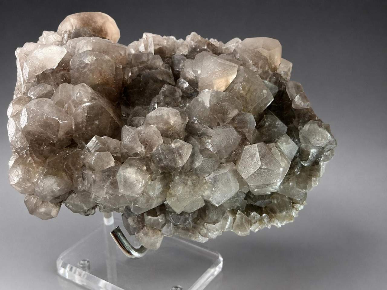 Large Daye Calcite crystal cluster, view 4 of 5