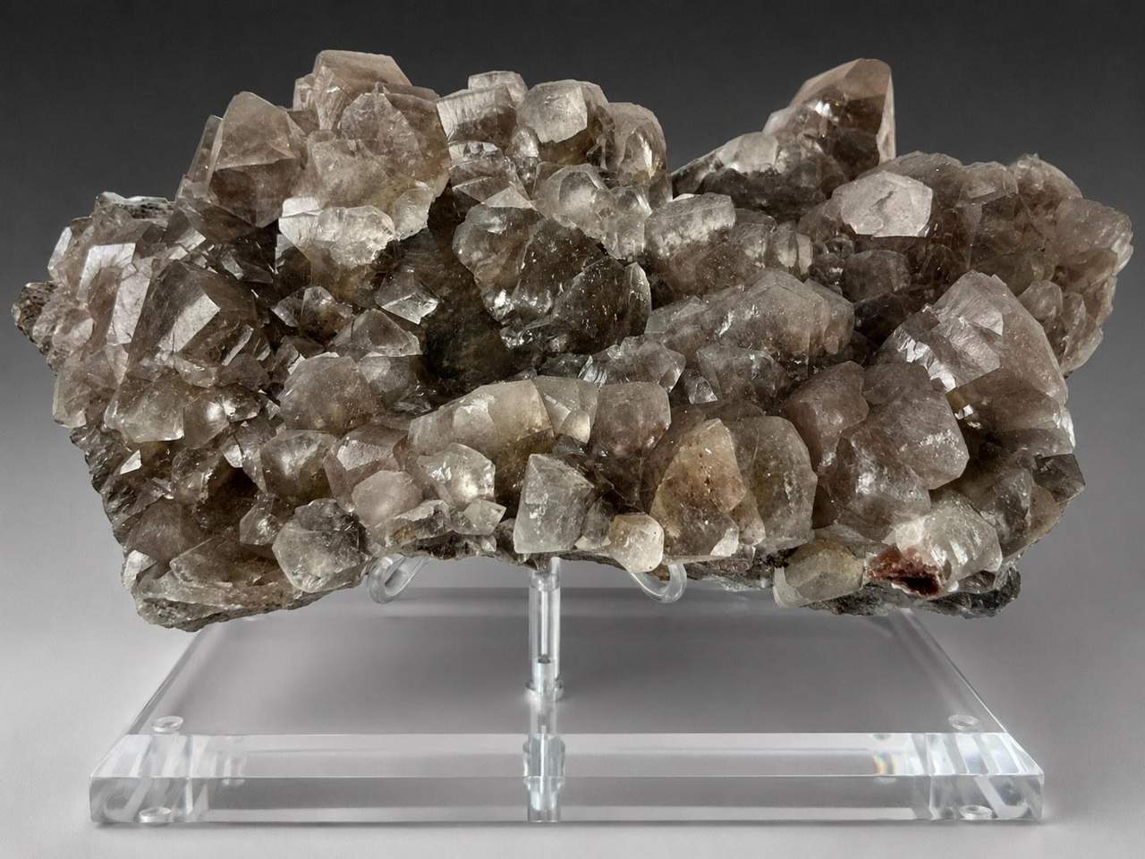 Large Daye Calcite crystal cluster, view 5 of 5