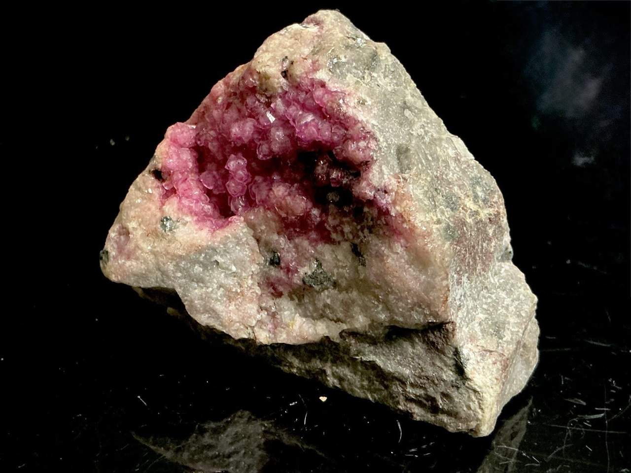 View 3 of the exact 146 g Kolwezi Cobaltoan Calcite specimen