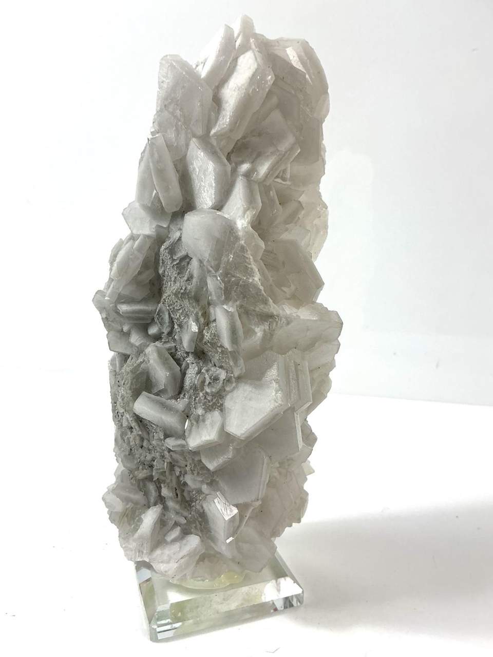 Fluorescent “Poker Chip” Calcite on Matrix, view 2 of 5