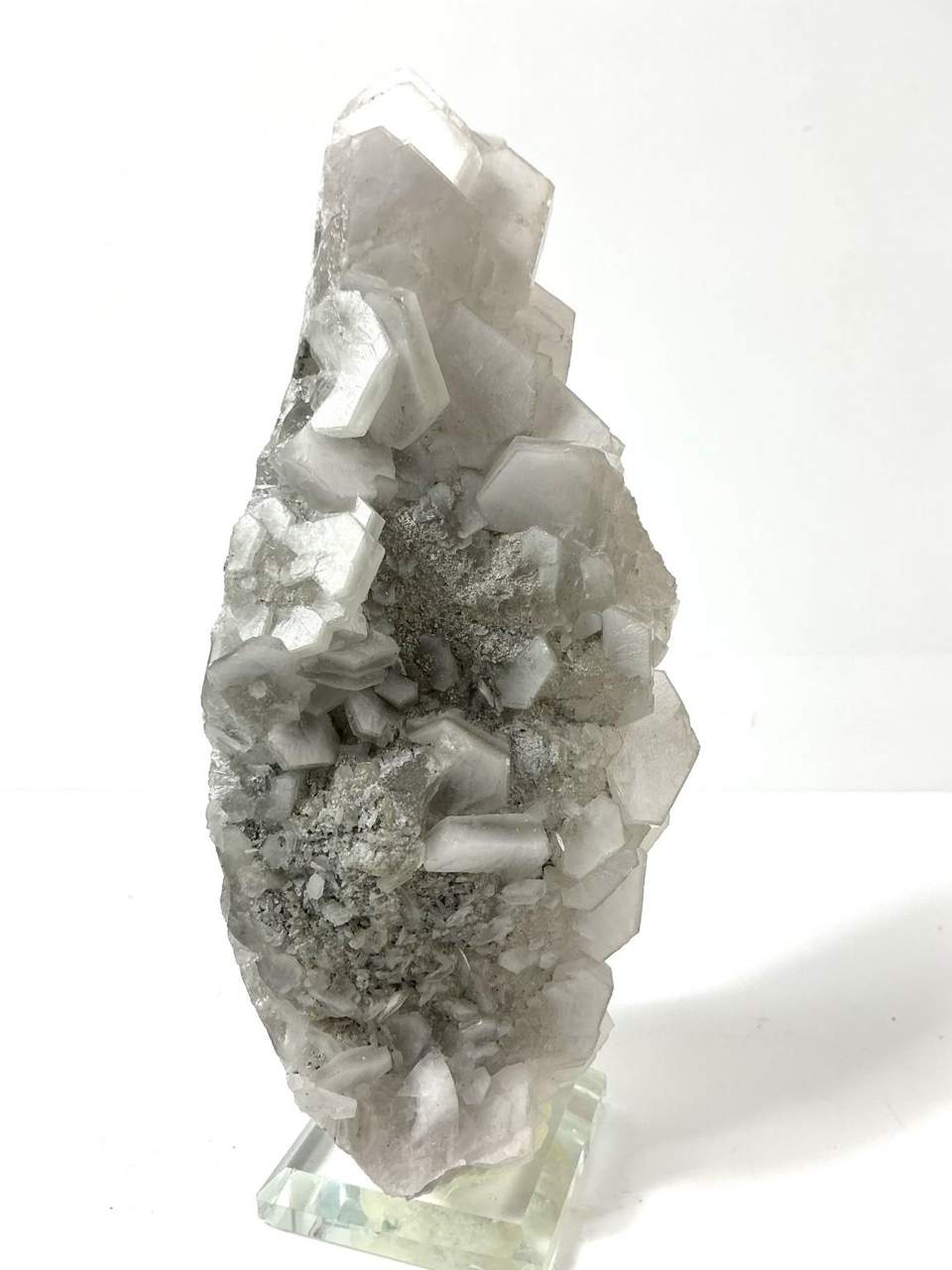 Fluorescent “Poker Chip” Calcite on Matrix, view 5 of 5