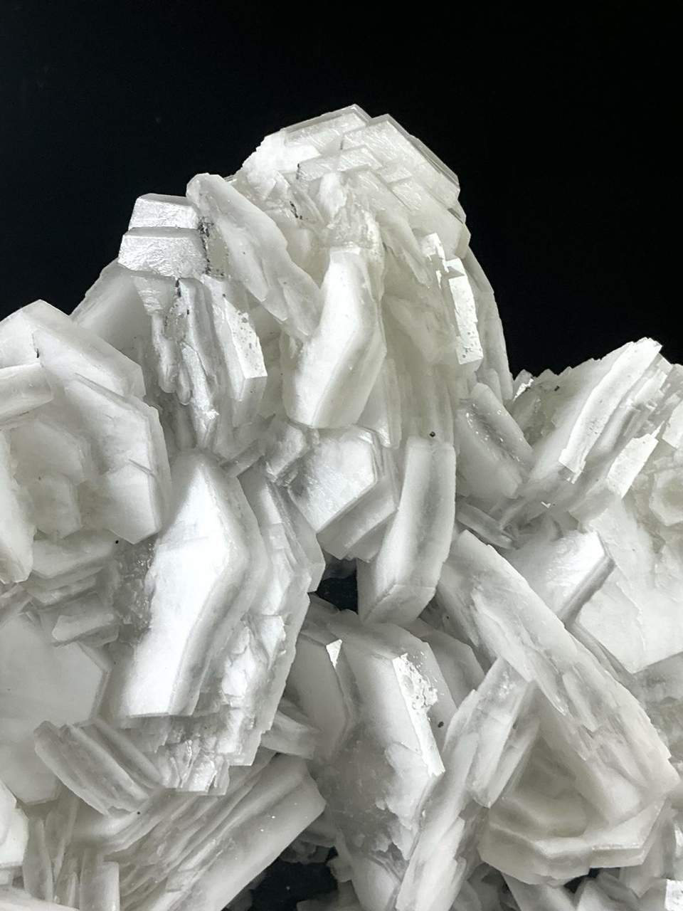View 4 of the layered Calcite crystals