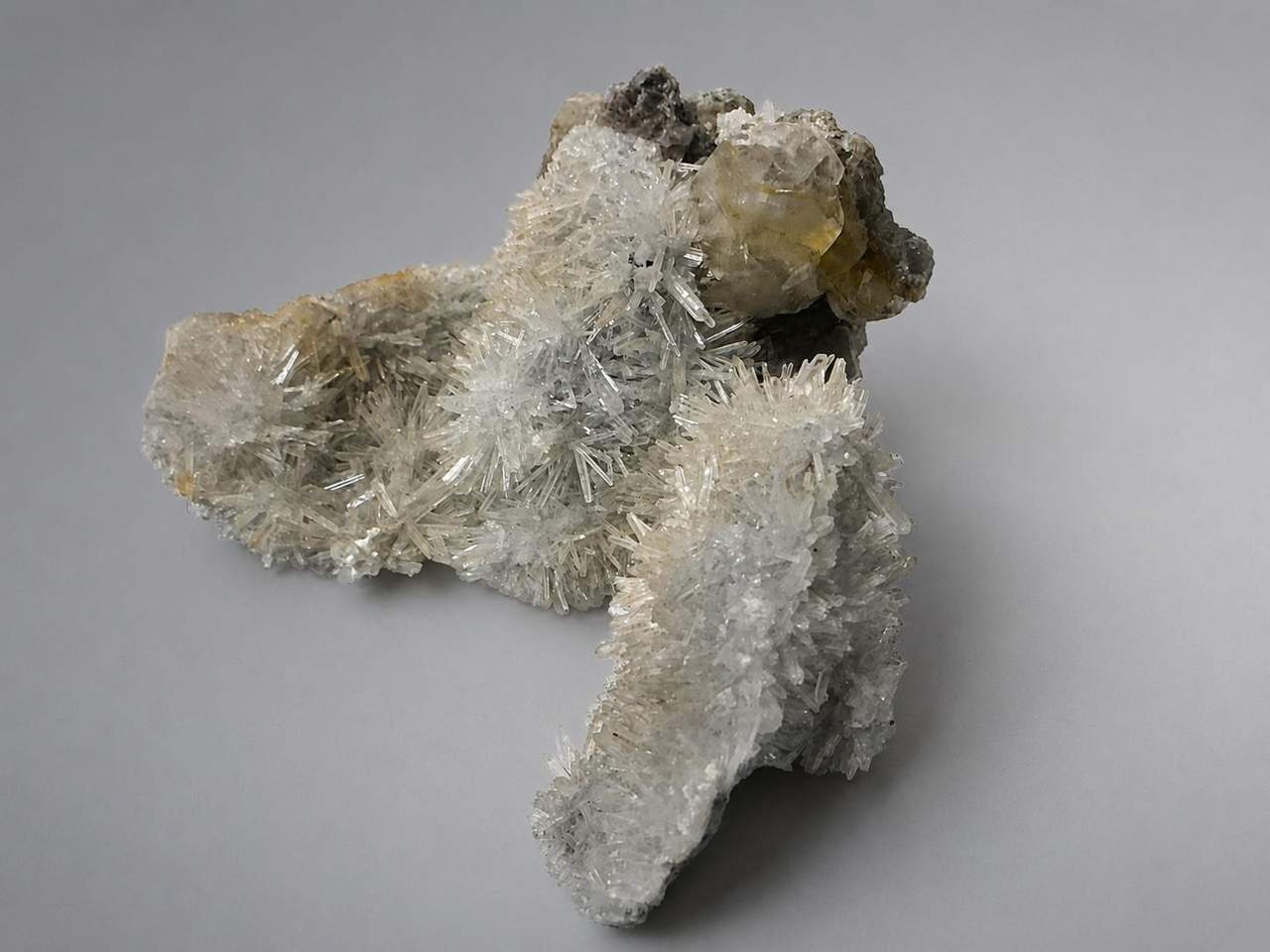 Needle Quartz with Calcite, view 2 of 8