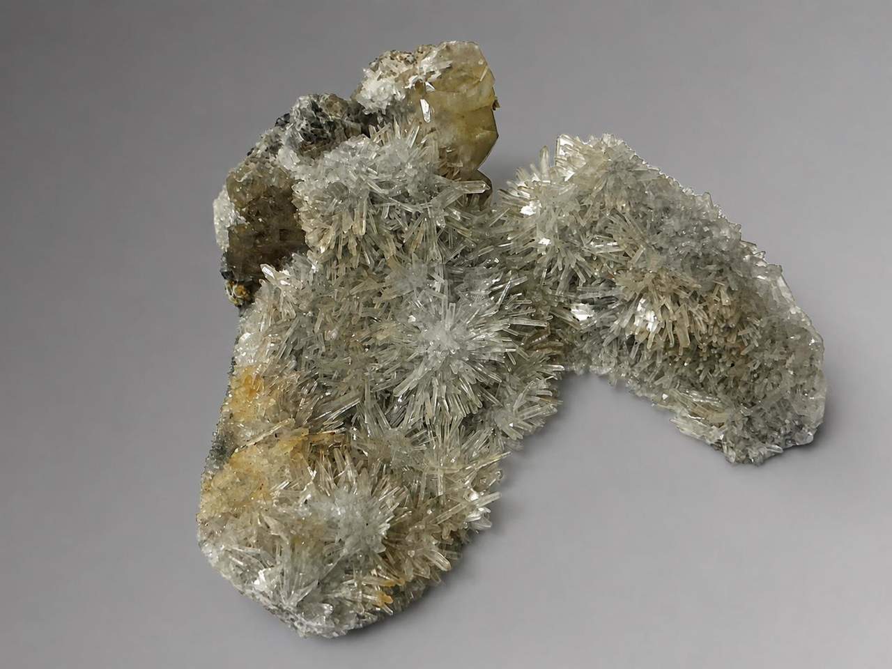Needle Quartz with Calcite, view 3 of 8