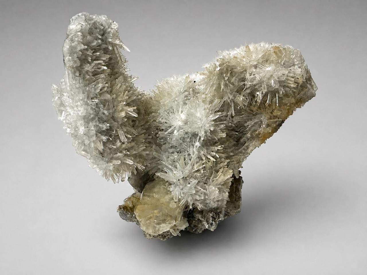 Needle Quartz with Calcite, view 6 of 8