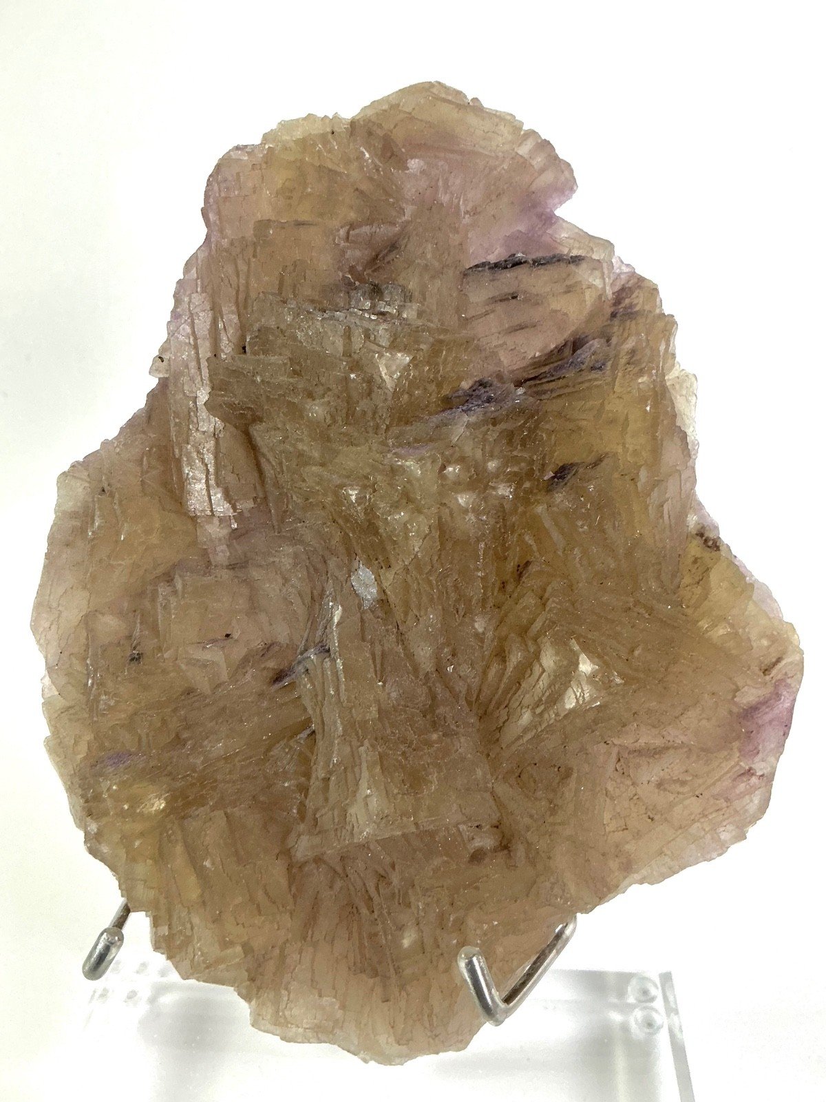 Purple Phantom Fluorite Cluster — Yaogangxian — 1.397 kg — view 2