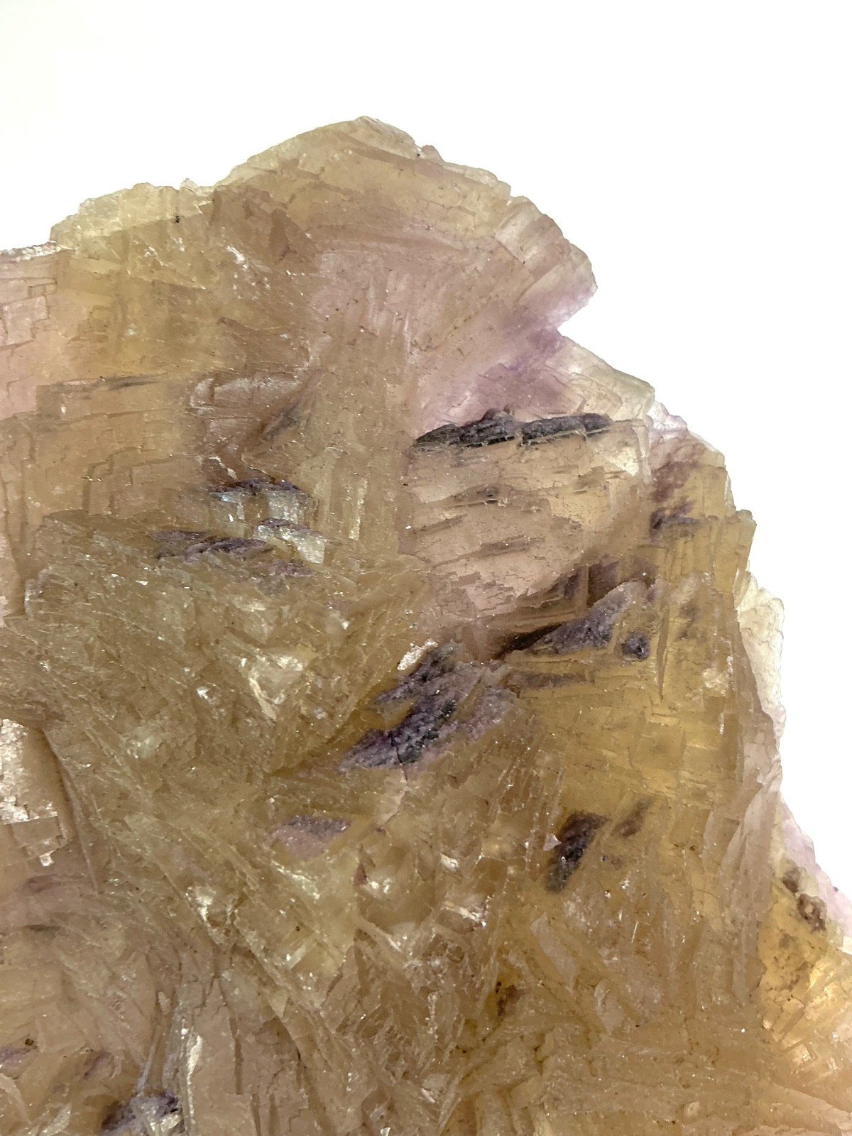 Purple Phantom Fluorite Cluster — Yaogangxian — 1.397 kg — view 3