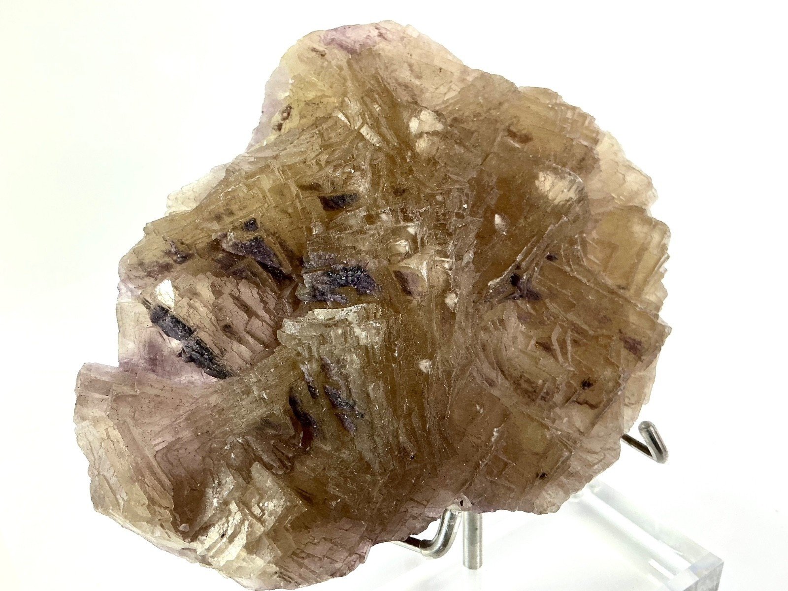 Purple Phantom Fluorite Cluster — Yaogangxian — 1.397 kg — view 6