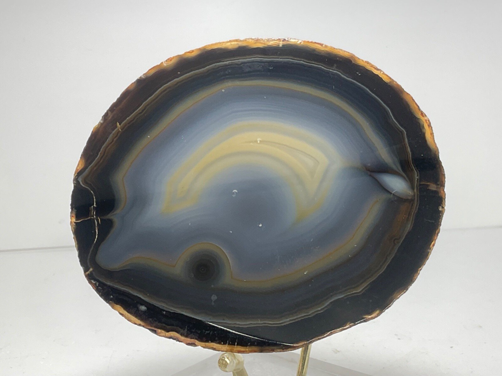 Agate Geode with Polished Face — Botswana — 618 g — view 2