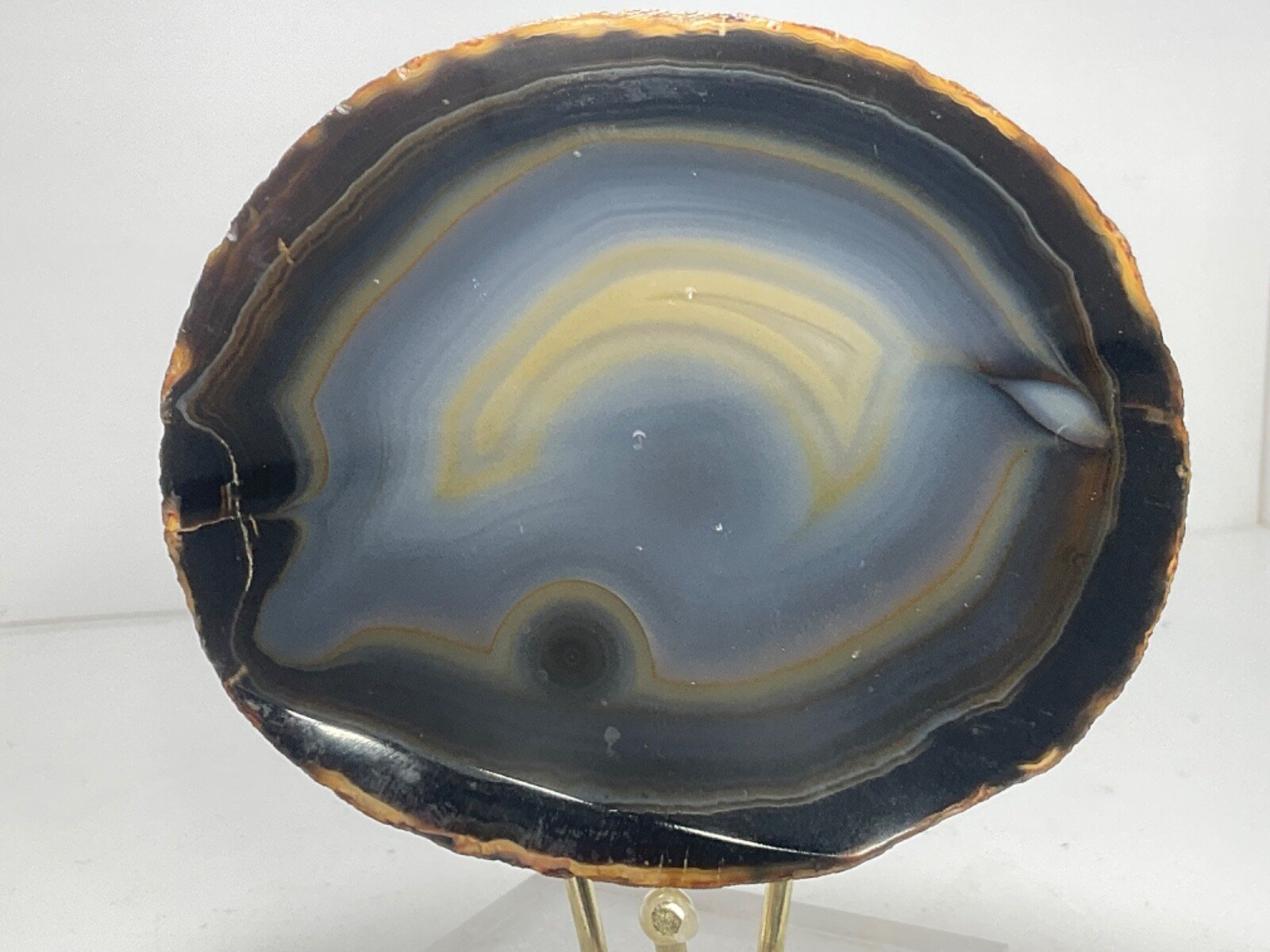 Agate Geode with Polished Face — Botswana — 618 g — view 3