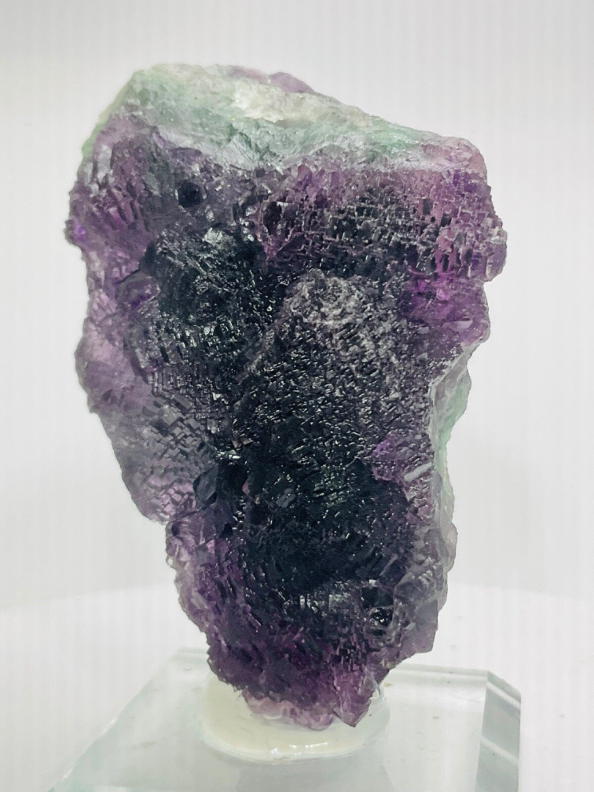 Purple Fluorite Cluster — Yaogangxian — 225 g — view 2