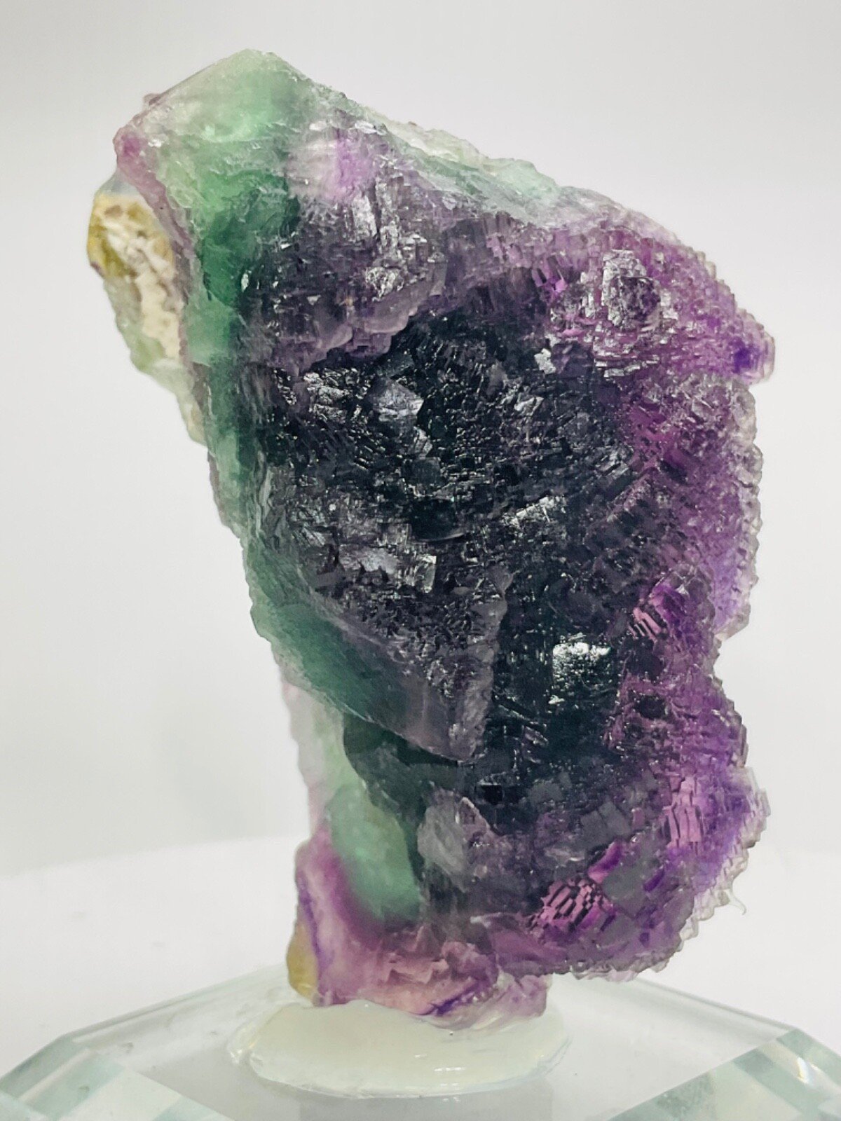 Purple Fluorite Cluster — Yaogangxian — 225 g — view 3