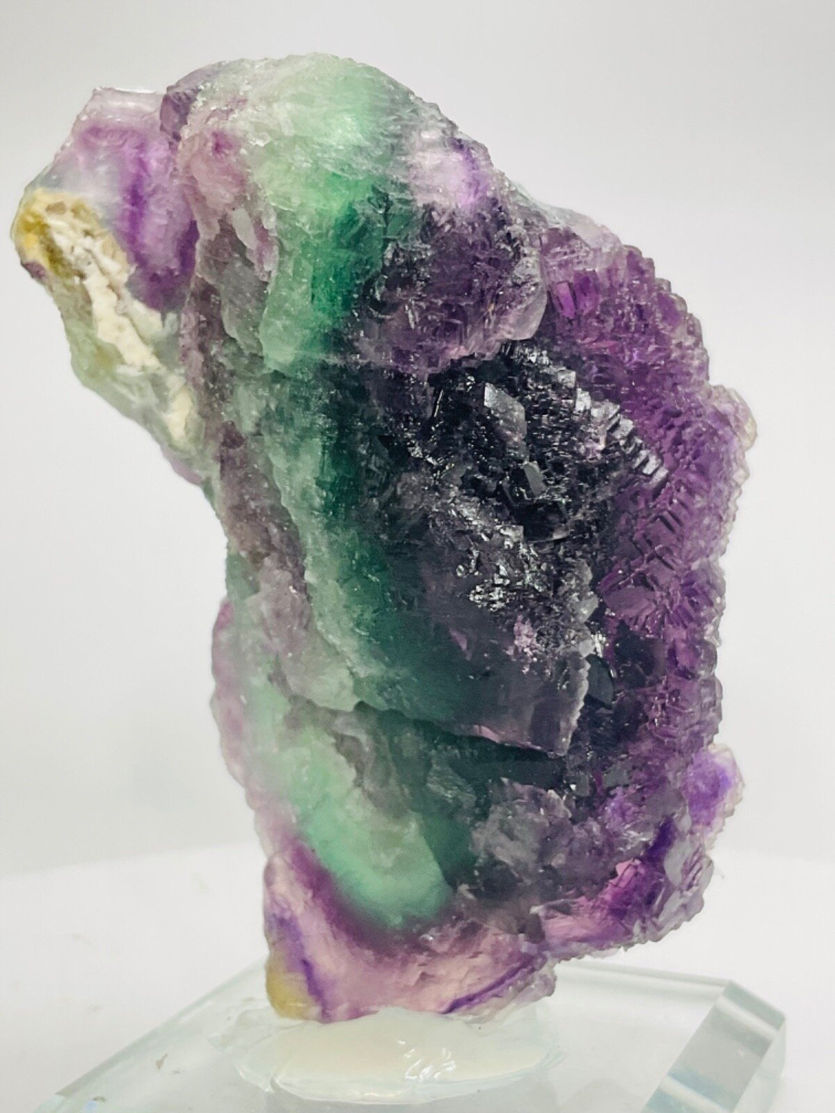 Purple Fluorite Cluster — Yaogangxian — 225 g — view 4