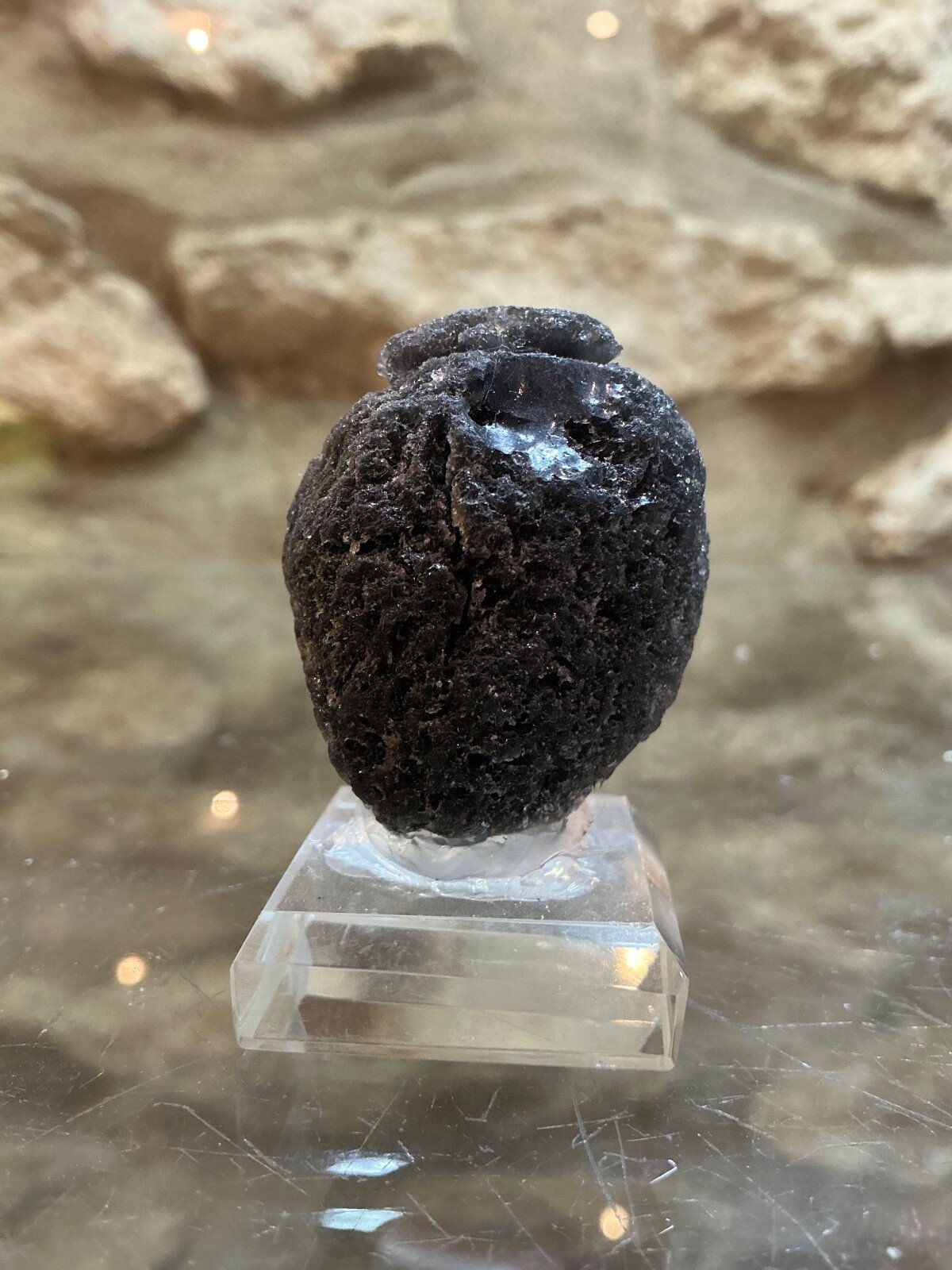 Tektite Natural Glass — Indonesia — 38 g — view 2