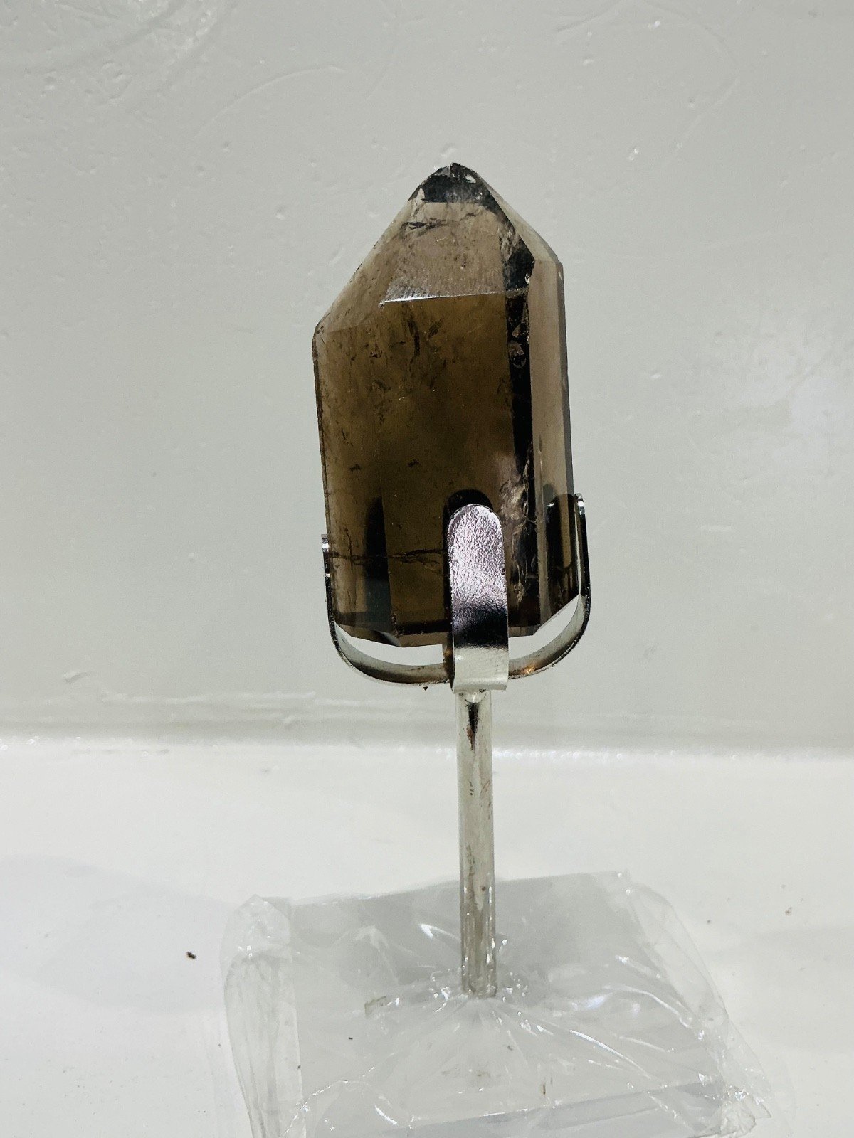 Smoky Quartz Point with Display Stand — Brazil — 122 g — view 3