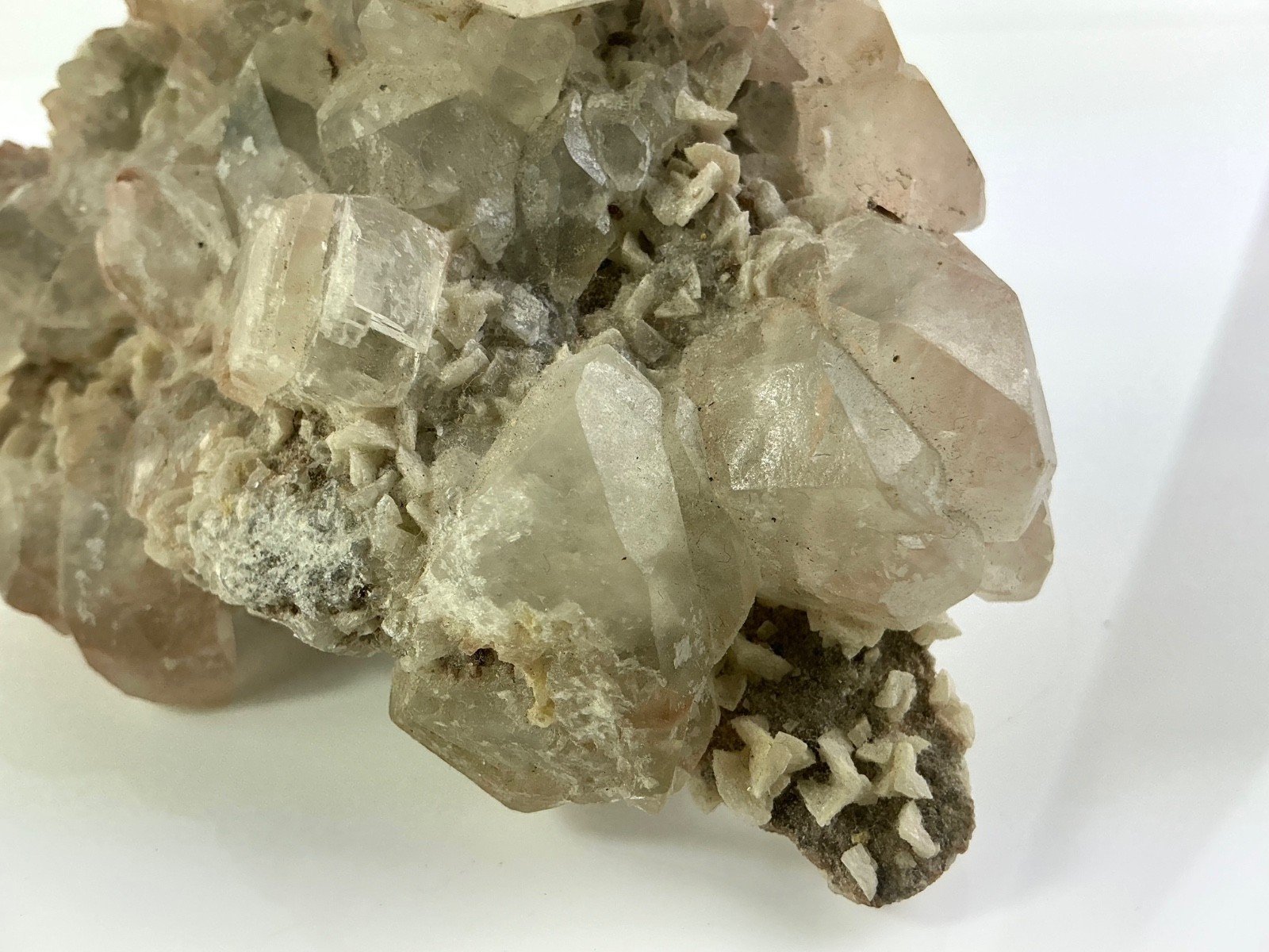 Calcite with Muscovite on Dolomite — Pakistan — 375 g — view 3