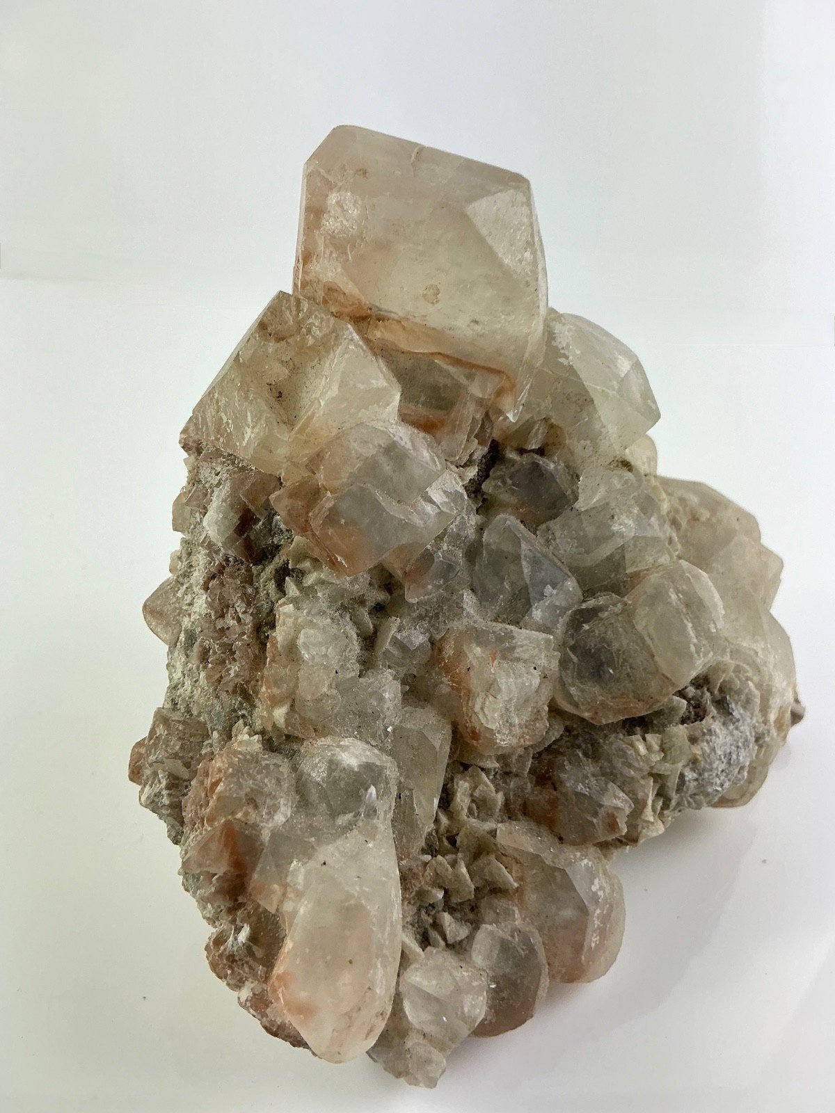 Calcite with Muscovite on Dolomite — Pakistan — 375 g — view 6