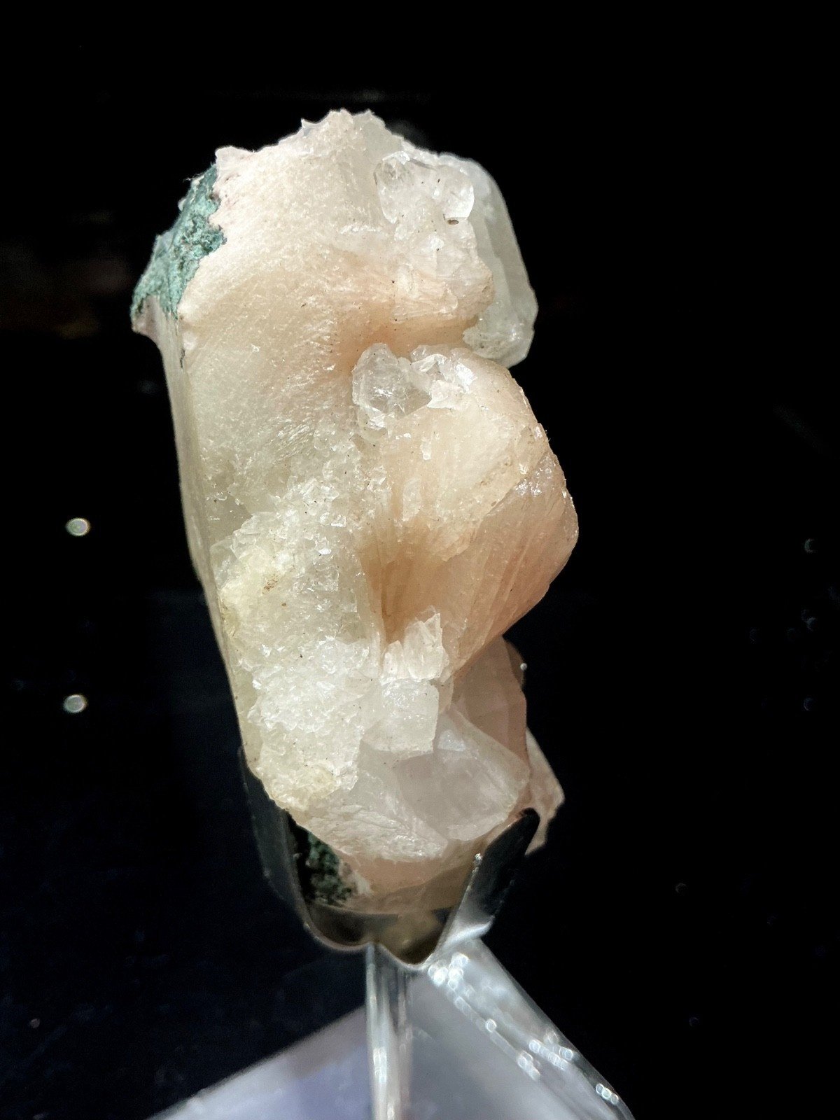 Calcite with Stilbite — Maharashtra — 138 g — view 6