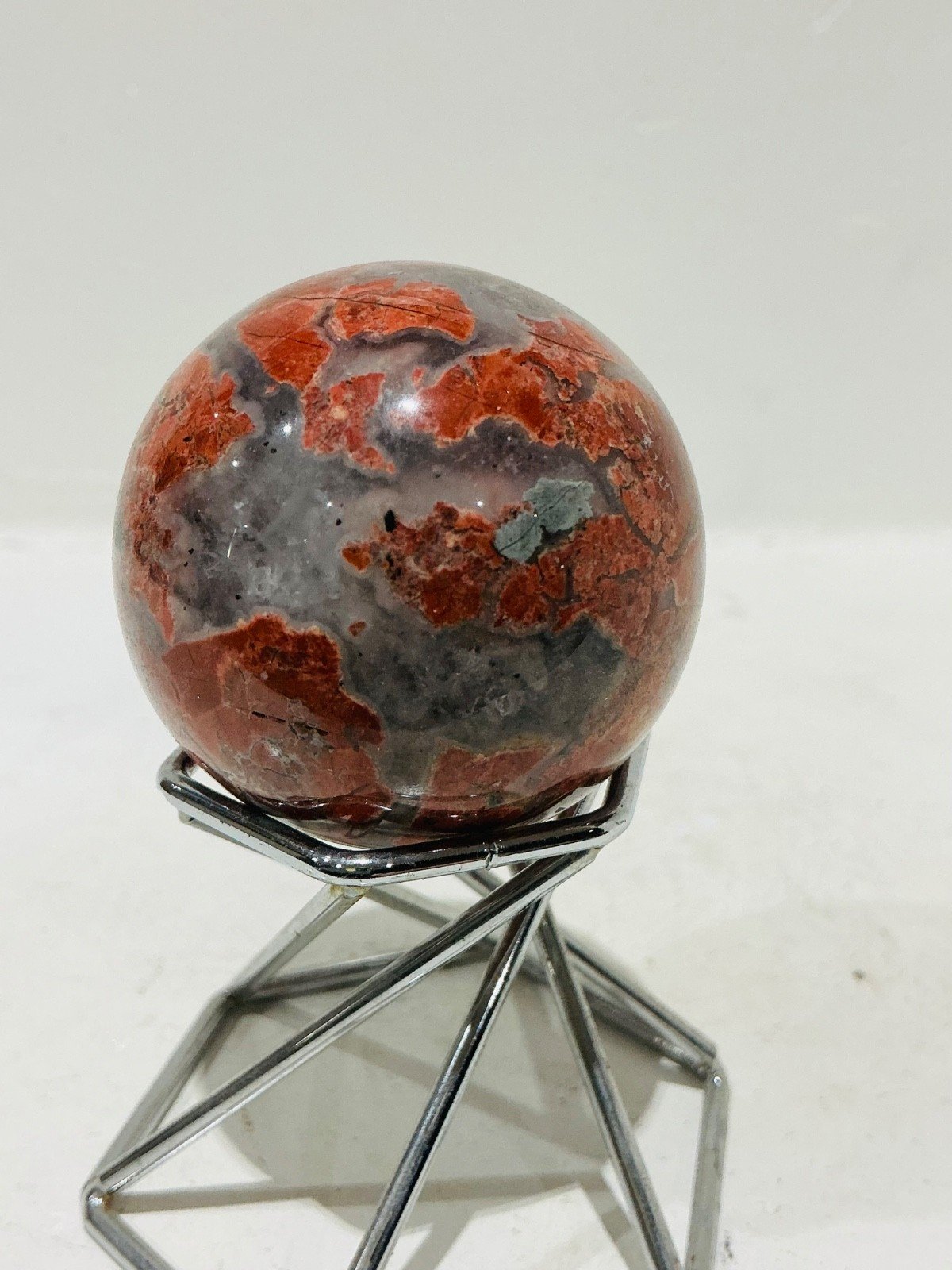 Jasper Sphere — Madagascar — 138 g — view 2