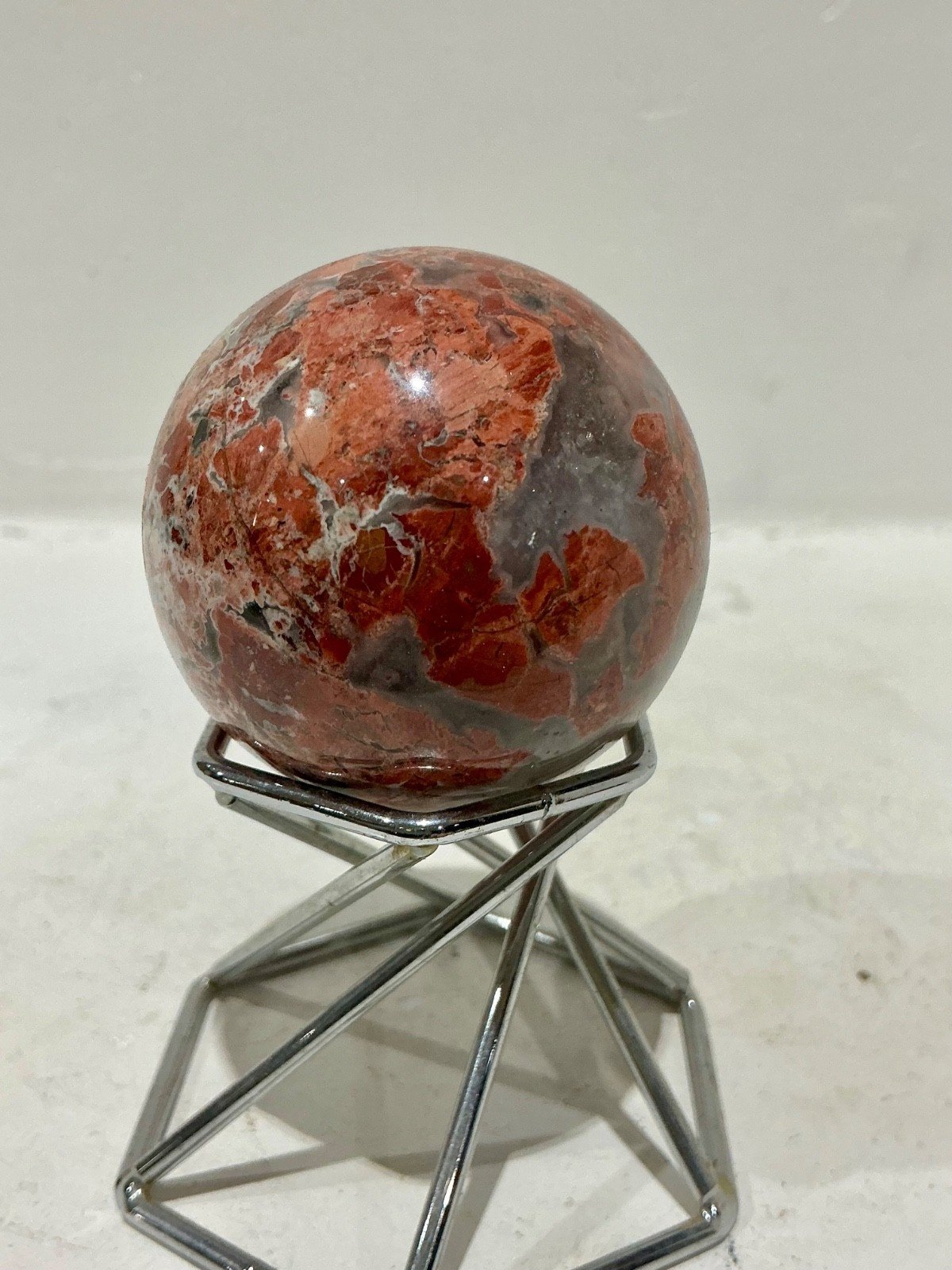 Jasper Sphere — Madagascar — 138 g — view 4