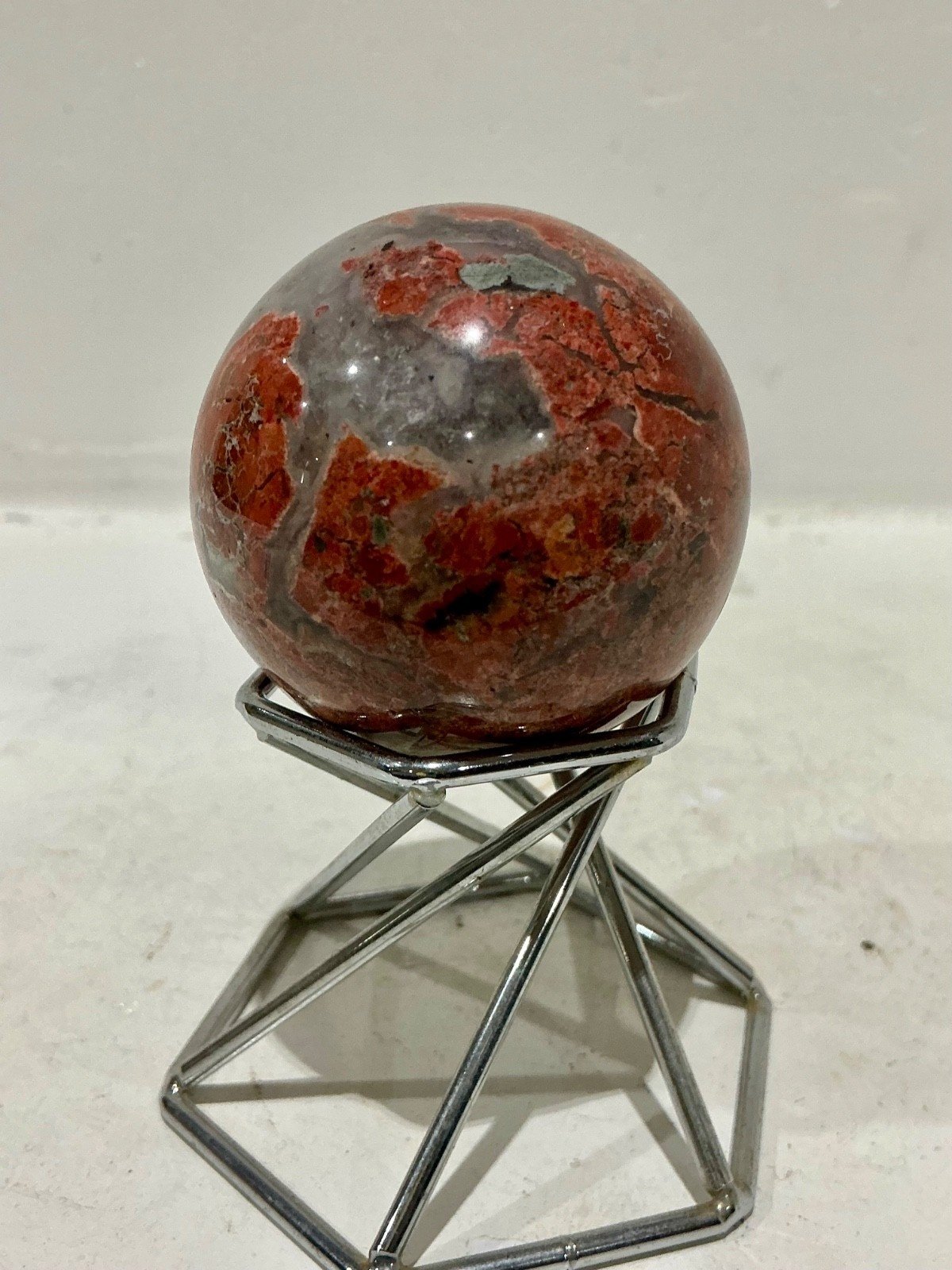 Jasper Sphere — Madagascar — 138 g — view 5