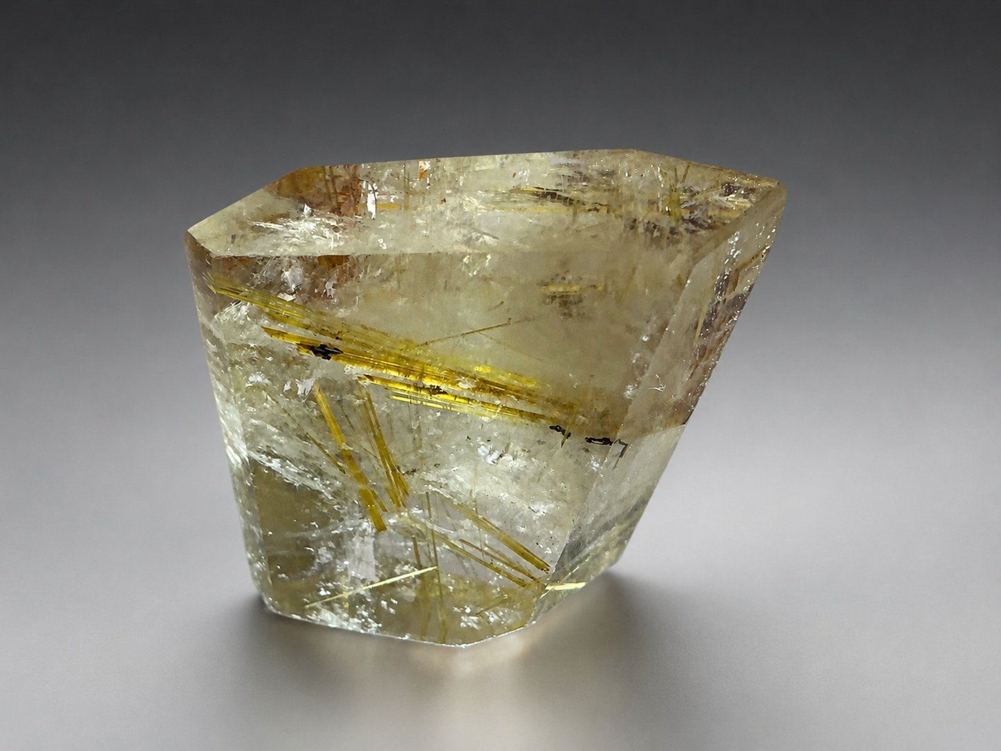 Golden-Copper Rutilated Quartz — Brazil — 25 mm — view 3