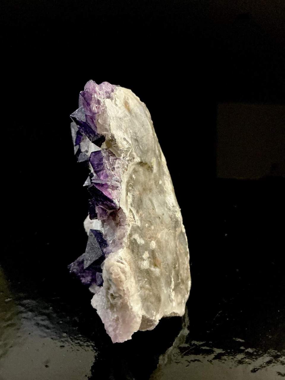 De’an purple Fluorite, view 4 of 4