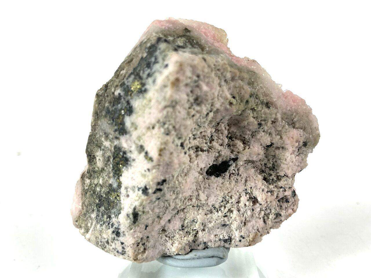 5 of 7: alternate view of the 61 g Bulgarian Rhodochrosite specimen