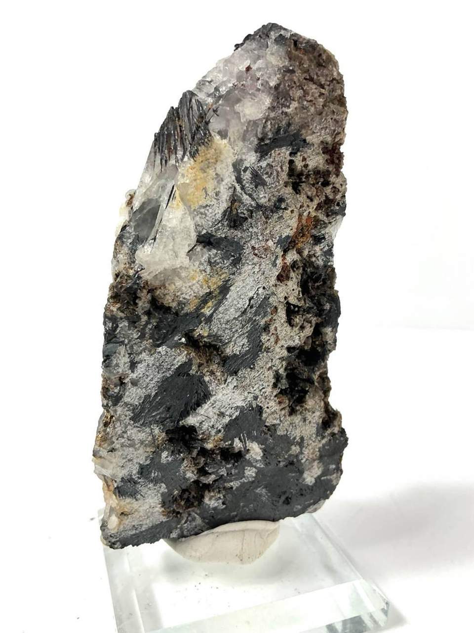 Specularite with Quartz, view 5 of 6