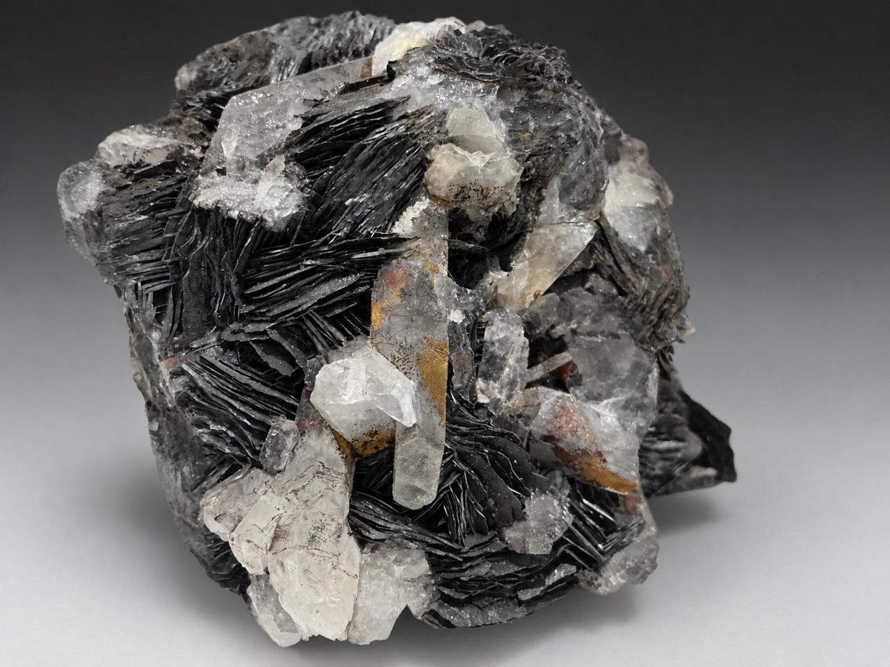 Specularite with Quartz, view 2 of 6