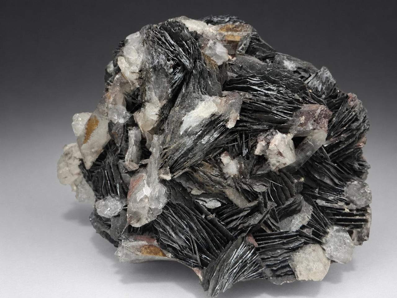 Specularite with Quartz, view 3 of 6