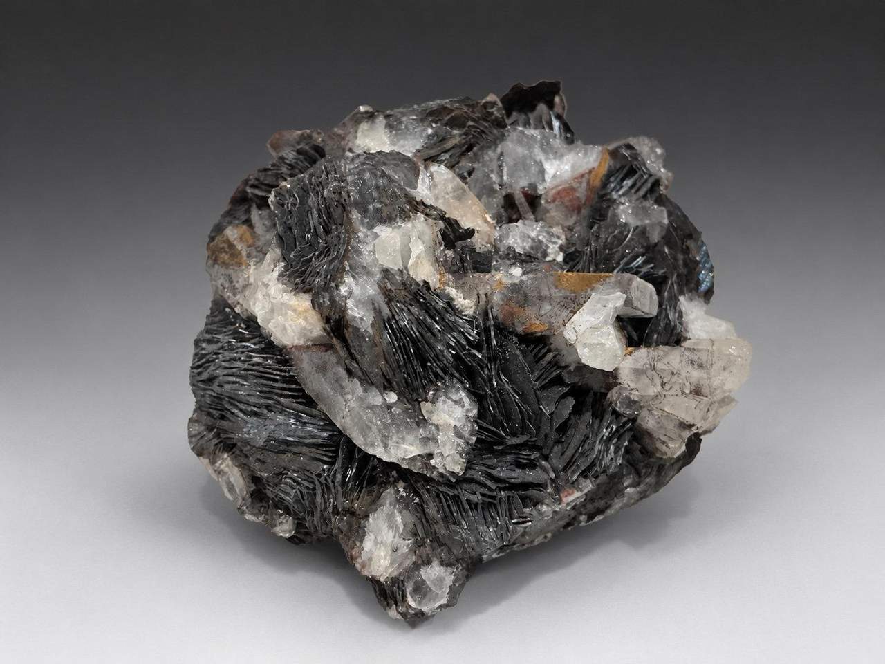 Specularite with Quartz, view 5 of 6