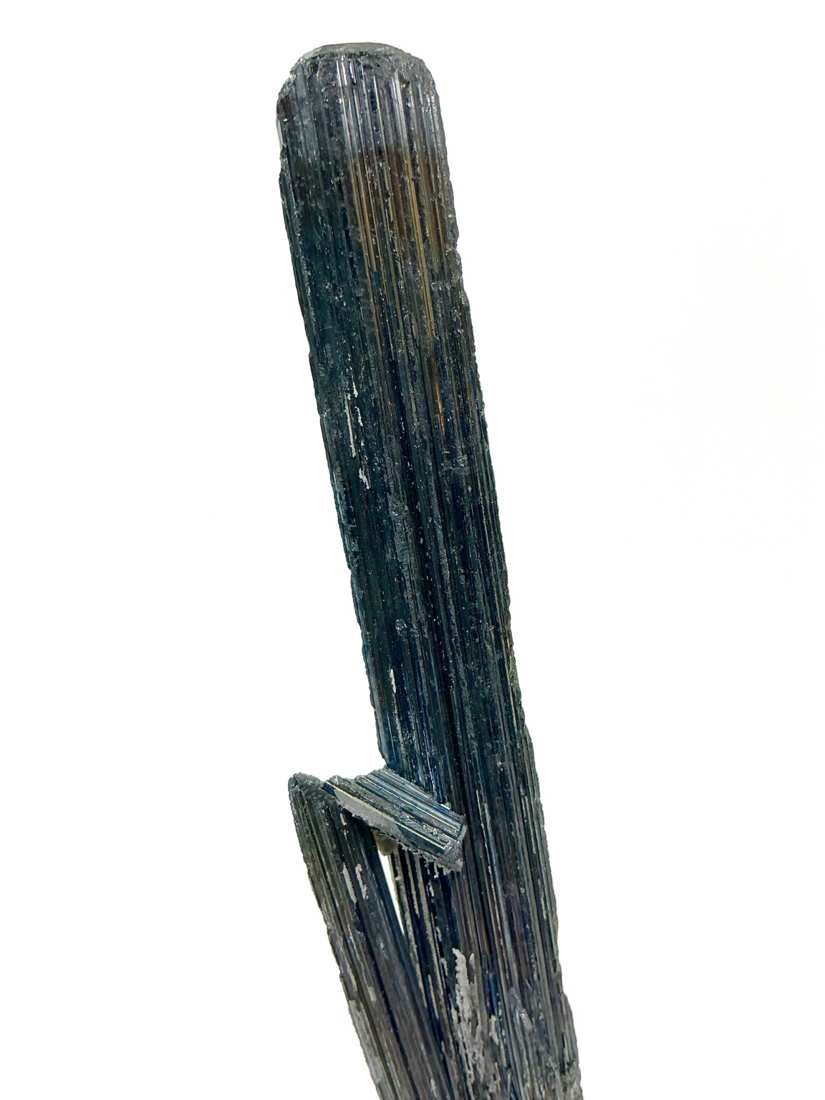 Stibnite Crystal Cluster with Dolomite, view 3 of five