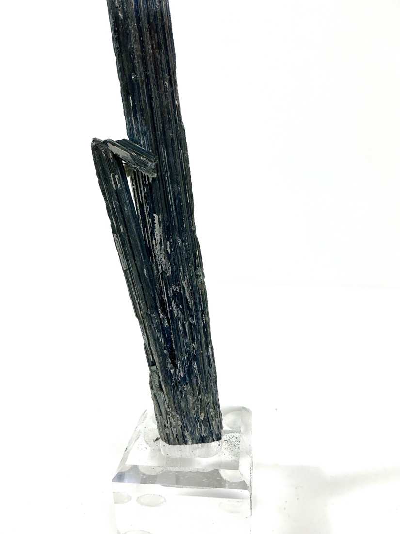 Stibnite Crystal Cluster with Dolomite, view 4 of five