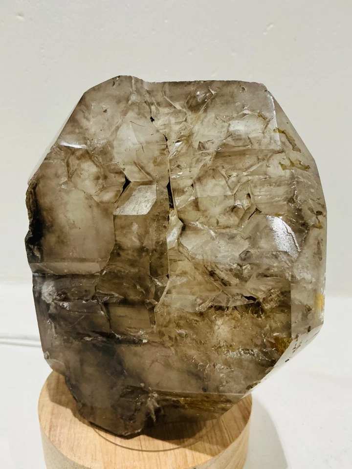 Polished Smoky Quartz Display Piece — Brazil — 775 g — view 2