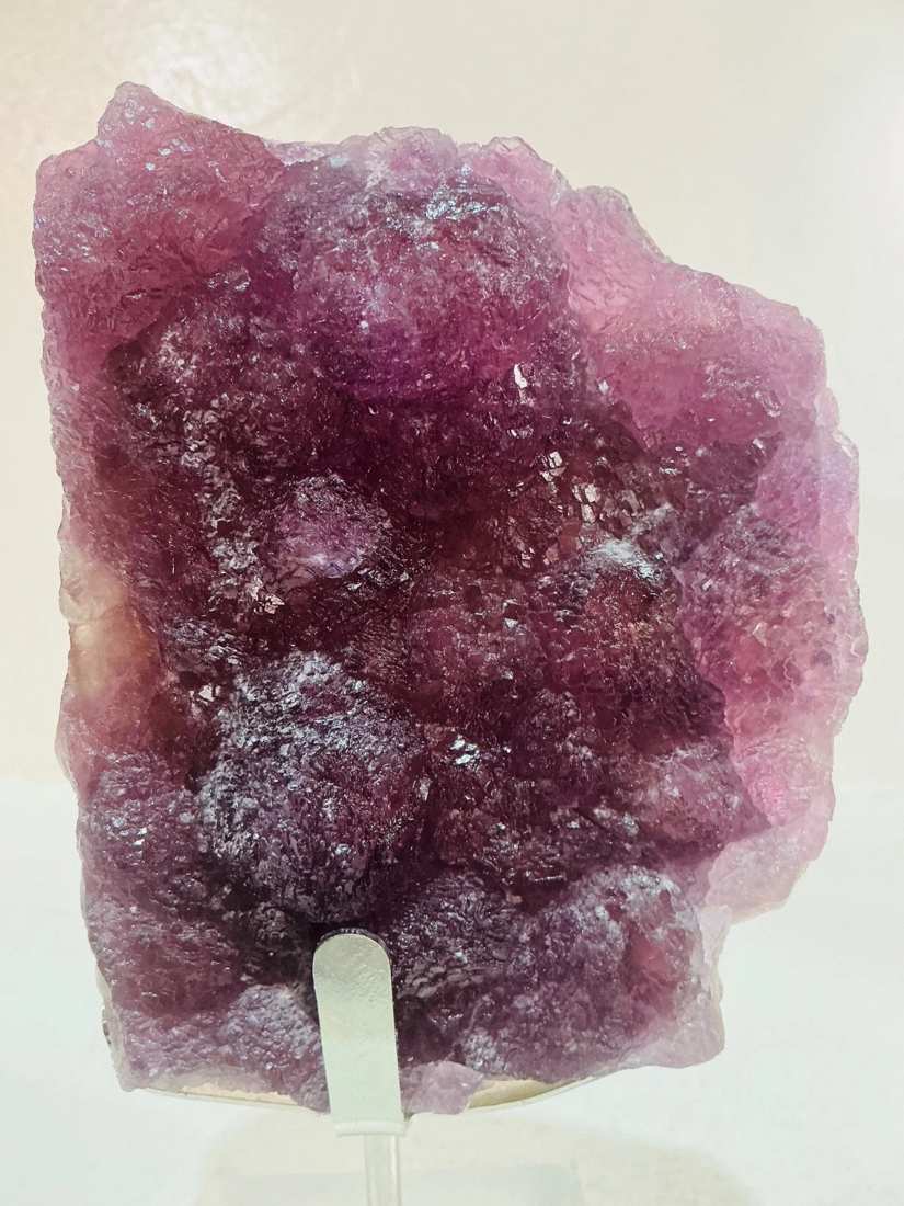 Purple Fluorite with Rounded Crystal Surfaces — Yaogangxian